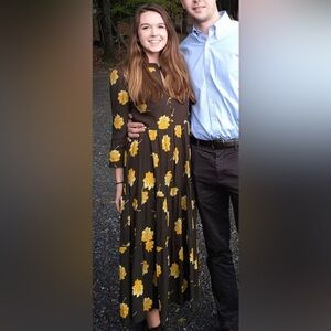 Madewell Floral Maxi Dress